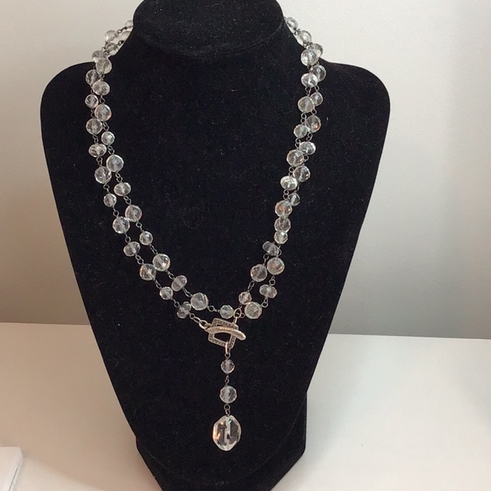 Silpada Vintage Glass Necklace - Picture 2 of 3